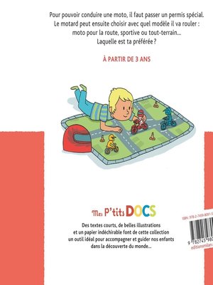 cover image of Les motos
